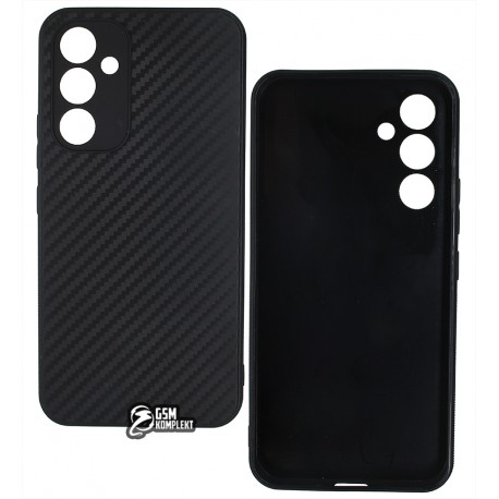Чехол для Samsung A546 Galaxy A54, Carbon Edition, силиконовый, черный
