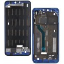 Рамка крепления дисплея для Xiaomi Mi 8 Lite 6.26 / Mi 8x / Mi 8 Youth (M1808D2TG), синяя