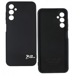 Чохол Samsung A145 Galaxy A14, WAVE Colorful Case, софттач силікон, чорний Чохол Samsung A145 Galaxy A14, WAVE Colorful Case, софттач силікон, чорний