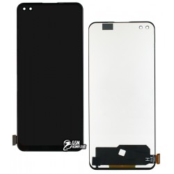 Дисплей Oppo A93 (4G), Reno 4, Reno 4 Lite, із сенсорним екраном (дисплейний модуль), чорний, (TFT), Сopy