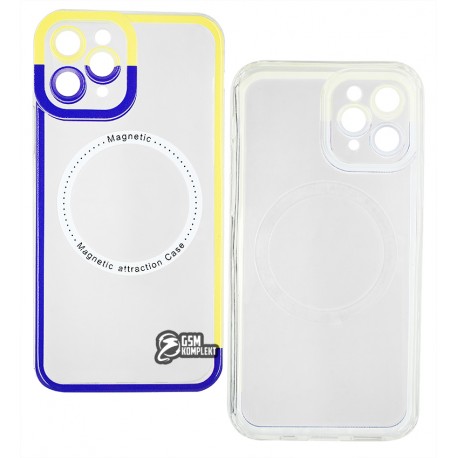 Чехол для iPhone 11 Pro (5,8"), MagSafe UKRAINE, прозрачный