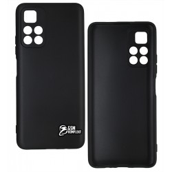 Чохол для Xiaomi Poco M4 Pro 5G, Joy (Black Matt ), матовий силікон, чорний