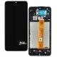 Дисплей для Samsung A125F Galaxy A12, черный, с рамкой, High Copy