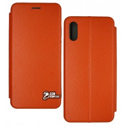 Чохол для Xiaomi Redmi 9A/9AT/9i/9i Sport/9a Sport, Fashion, книжка, коричневая