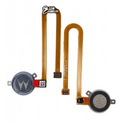 Шлейф Motorola E6S, XT2053, с чёрным сканером отпечатков пальцев Шлейф Motorola E6S, XT2053, с чёрным сканером отпечатков пальцев