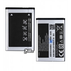 Акумулятор AB553446BU для Samsung B100, B2100, C3212, C3300, C5130, C5212, E1172, E1182, E2120, E2121, E2232, E2652, M110, M2510, Li-ion, 3,7 В, 1000 мАг Акумулятор AB553446BU для Samsung B100, B2100, C3212, C3300, C5130, C5212, E1172, E1182, E2120, E2121, E2232, E2652, M110, M2510, Li-ion, 3,7 В, 1000 мАг