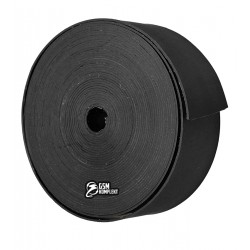 Термоусадочная лента, ширина 25мм, толщина 0,8мм, бухта 5м, черная