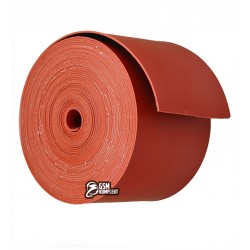 Термоусадочная лента, ширина 50мм, толщина 0,8мм, бухта 5м, красная