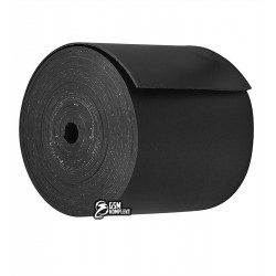 Термоусадочная лента, ширина 75мм, толщина 0,8мм, бухта 5м, черная