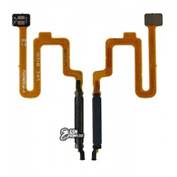 Шлейф для Xiaomi Redmi Note 11 Pro, кнопки включения, сканера отпечатка пальца (Touch ID), черный