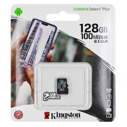 Карта памяти 128 GB microSDXC Kingston Canvas Select Plus Class 10 UHS-I R100Mb/s (SDCS2/128GB) Карта памяти 128 GB microSDXC Kingston Canvas Select Plus Class 10 UHS-I R100Mb/s (SDCS2/128GB)