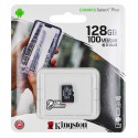 Карта пам яті 128 GB microSDXC Kingston Canvas Select Plus Class 10 UHS-I R100Mb/s (SDCS2/128GB)