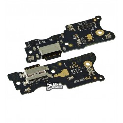 Шлейф для Xiaomi Redmi 10, коннектора зарядки, (плата зарядки)