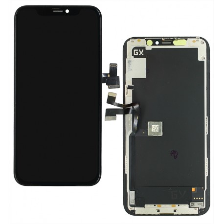 Дисплей для Apple iPhone 11 Pro, черный, с рамкой, High Copy, (OLED), GX-AMOLED