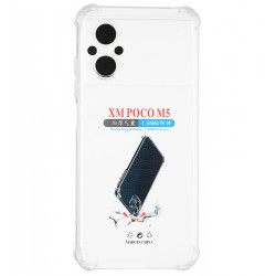 Чехол для Xiaomi Poco M5 4G/Redmi 11 Prime, WXD HQ, силиконовый, противоударный, прозрачный Чехол для Xiaomi Poco M5 4G/Redmi 11 Prime, WXD HQ, силиконовый, противоударный, прозрачный