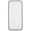 Защитное стекло для iPhone 14 Pro Max, iPhone 15 Plus, 0.3 мм, 4D Люкс, черное