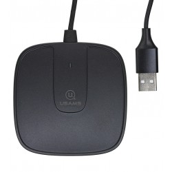 Бездротова зарядка USAMS Ultra-thin Magnetic Fast Wireless Charger With Cable US-CD153 Бездротова зарядка USAMS Ultra-thin Magnetic Fast Wireless Charger With Cable US-CD153