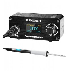 Паяльная станция HandsKit T12D, для жал T12-K, 72Вт, без блока питания