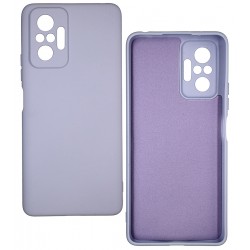 Чехол для Xiaomi Redmi Note 10 Pro, Full Cover, софттач силикон, Black