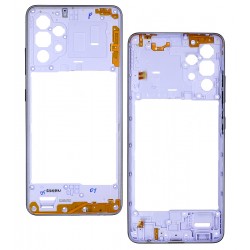 Средняя часть корпуса Samsung A325 Galaxy A32 (2021), Awersome Violet фиолетовая