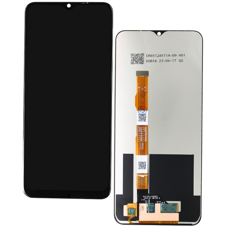 Дисплей для Vivo Y12S, черный,с сенсорным экраном (дисплейный модуль), черный