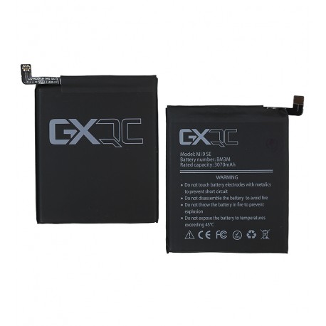 Аккумулятор GX BM3M для Xiaomi Mi 9 SE (m1903f2g), Li-Polymer, 3,85 B, 3070 мАч