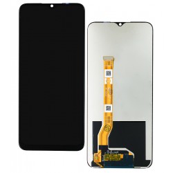 Дисплей Oppo A77, чорний, з сенсорним екраном (дисплейний модуль), High Copy