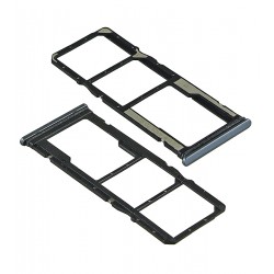 Держатель SIM-карты для Xiaomi Redmi 10, оригинал, серый, 21061119AG, 21061119DG, Carbon Gray