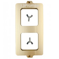 Комплект форм Apple iPhone 13 Pro Max, с зажимными болтами, магнитная, металлическая, для склеивания рамок с дисплеями