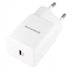 Зарядное устройство Borofone BN6 Type - C PD, белое Зарядное устройство Borofone BN6 Type - C PD, белое