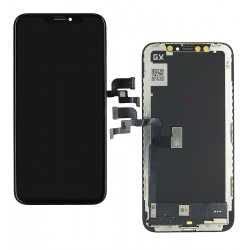 Дисплей iPhone X, черный, с сенсорным экраном (дисплейный модуль), с рамкой, (OLED), High Copy, GX-AMOLED Дисплей iPhone X, черный, с сенсорным экраном (дисплейный модуль), с рамкой, (OLED), High Copy, GX-AMOLED