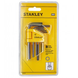 Набір шестигранних ключів STANLEY, 1.5-6мм, 8шт
