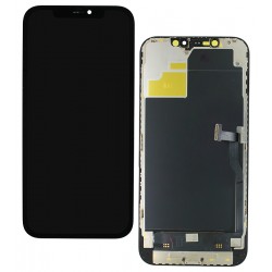 Дисплей для Apple iPhone 12 Pro Max, черный, с рамкой, High Copy, (OLED), OEM hard Дисплей для Apple iPhone 12 Pro Max, черный, с рамкой, High Copy, (OLED), OEM hard