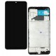 Дисплей для Samsung M325 Galaxy M32, чорний, з рамкою, High Copy, (OLED)