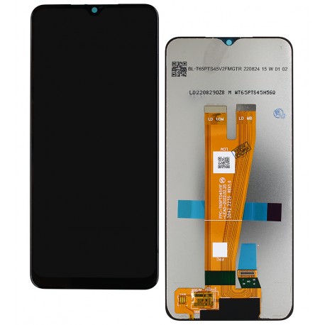 Дисплей для Samsung A045 Galaxy A04, чорний, без рамки, оригінал (PRC), original glass