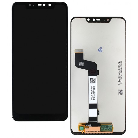 Дисплей для Xiaomi Redmi Note 6 Pro, черный, без рамки, копия, M1806E7TG, M1806E7TH, M1806E7TI