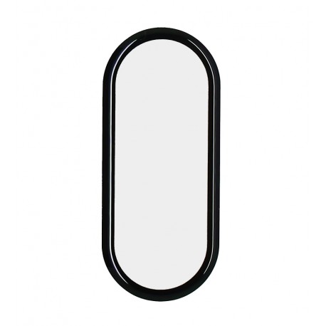 Защитное оргстекло Polycarbone для Xiaomi Mi Band 7, 3D, 0.2мм, черное