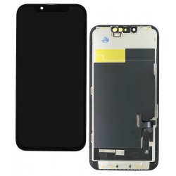 Дисплей для Apple iPhone 13, iPhone 13 Pro, чорний, с рамкой, копия, (TFT), ZY-IN CELL Дисплей для Apple iPhone 13, iPhone 13 Pro, чорний, с рамкой, копия, (TFT), ZY-IN CELL