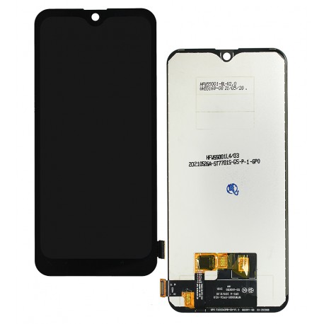 Дисплей для Ulefone Note 8P, чорний, із сенсорним екраном (дисплейний модуль)