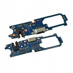 Шлейф для Realme 6, мікрофонний, конектора навушників, конектора зарядки, High Copy, плата зарядки