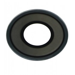 Скло камери для Xiaomi 12 Pro, чорний, без рамки