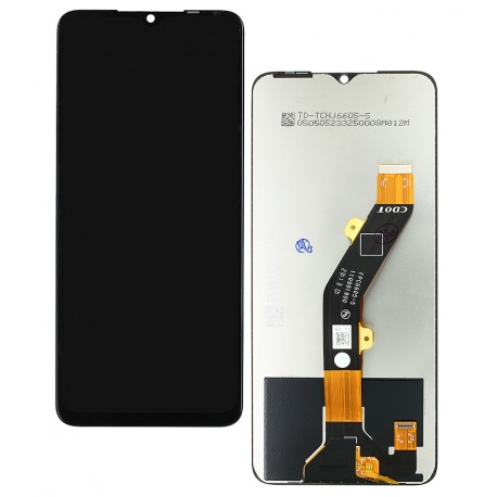Дисплей Infinix Smart 7, X6515, чорний, із сенсорним екраном (дисплейний модуль)