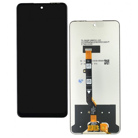 Дисплей Infinix Zero 5G (X6815C, X6815D) 2023, чорний, с сенсорным экраном (дисплейный модуль)