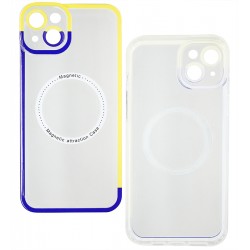 Чохол для iPhone 14 Plus (6,7"), MagSafe UKRAINE, прозорий Чохол для iPhone 14 Plus (6,7"), MagSafe UKRAINE, прозорий