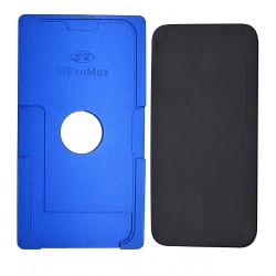 Комплект форм (из металла и пористой резины) для APPLE iPhone 13 Pro Max, для отцентровки и склеивания дисплея со стеклом оснащённым дисплейной рамкой