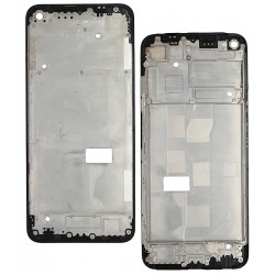 Рамка крепления дисплея для Oppo A54 4G, черная