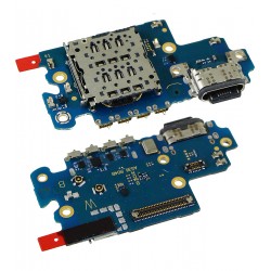 Шлейф для Samsung A536 Galaxy A53 5G, коннектора зарядки, з компонентами, з SIM-конектором, з мікрофоном, оригинал (PRC), (плата зарядки) Шлейф для Samsung A536 Galaxy A53 5G, коннектора зарядки, з компонентами, з SIM-конектором, з мікрофоном, оригинал (PRC), (плата зарядки)