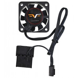 Вентилятор Frime (FF4010.50), 40 x 40 x 10 мм, 12V, 3pin+Molex, чорний