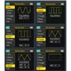 Цифровий осцилограф FNIRSI DSO-TC3, 3в1, ESR тестер компонентів, PWM/AWG генератор сигналів, 500кГц, 10Мвиб/с, 2,4”TFT: 320x240,