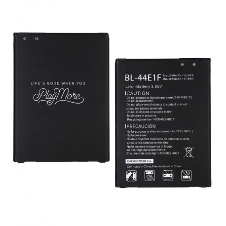 Аккумулятор BL-44E1F для LG V20 H910, V20 H918, V20 H990DS, V20 LS997, V20 US996, V20 VS995, Li-ion, 3,85 B, 3200 мАч, без логотипа